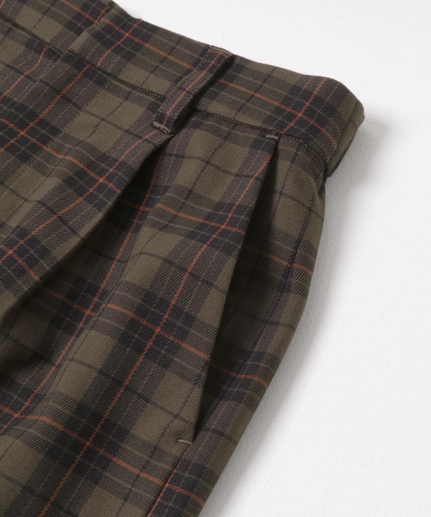 URBAN RESEARCH DOORS「FORK&SPOON　チェックストレートスカート」|スカート|