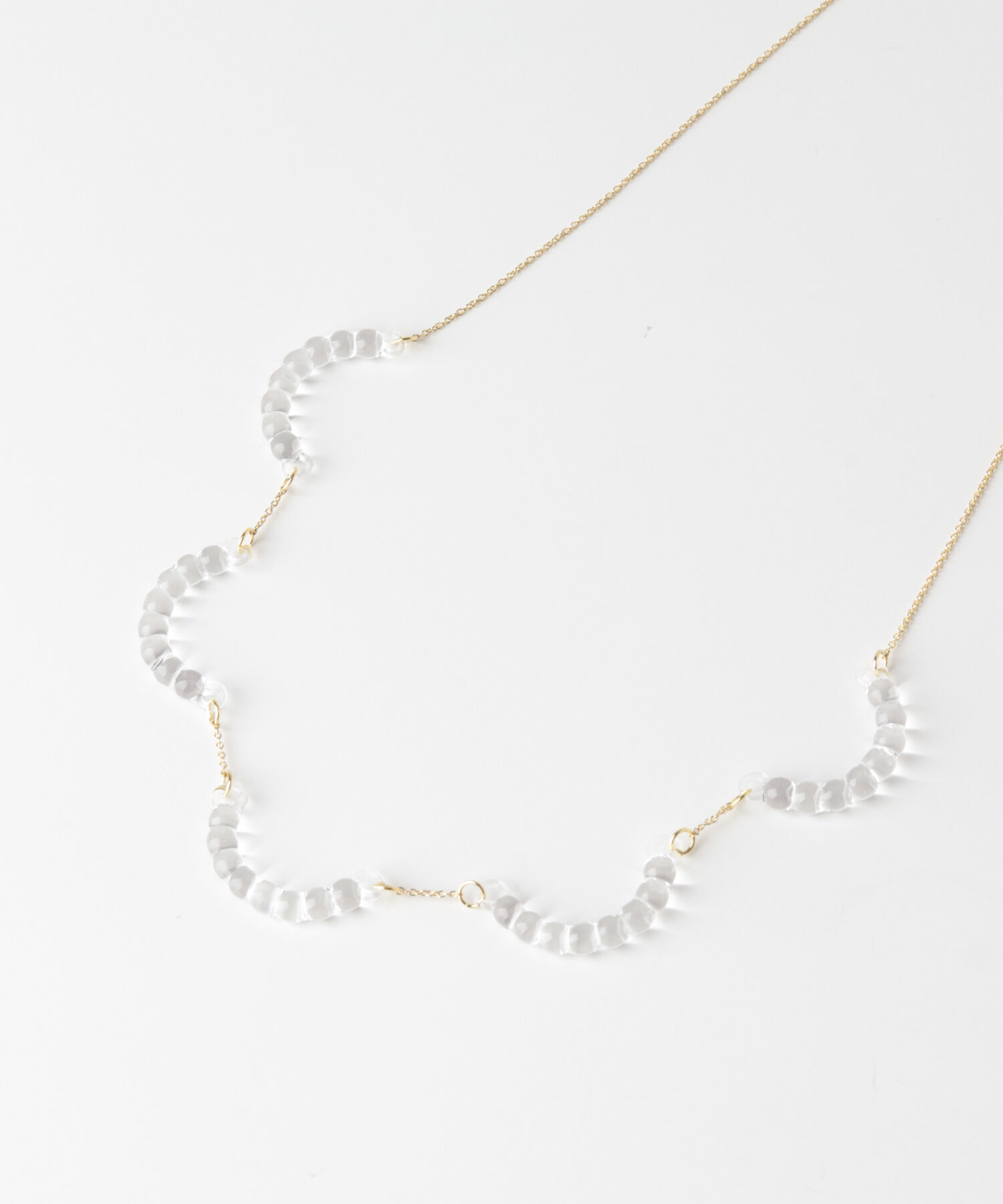 URBAN RESEARCH DOORS「HARIO Lampwork Factory　ネックレス アール」|ネックレス|クリア