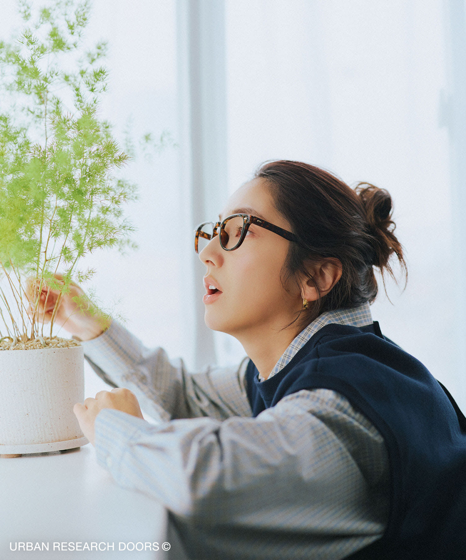 URBAN RESEARCH DOORS「『仁村紗和さん着用』『UR TECH Renew Knit』2WAYベスト」|ベスト・ジレ|