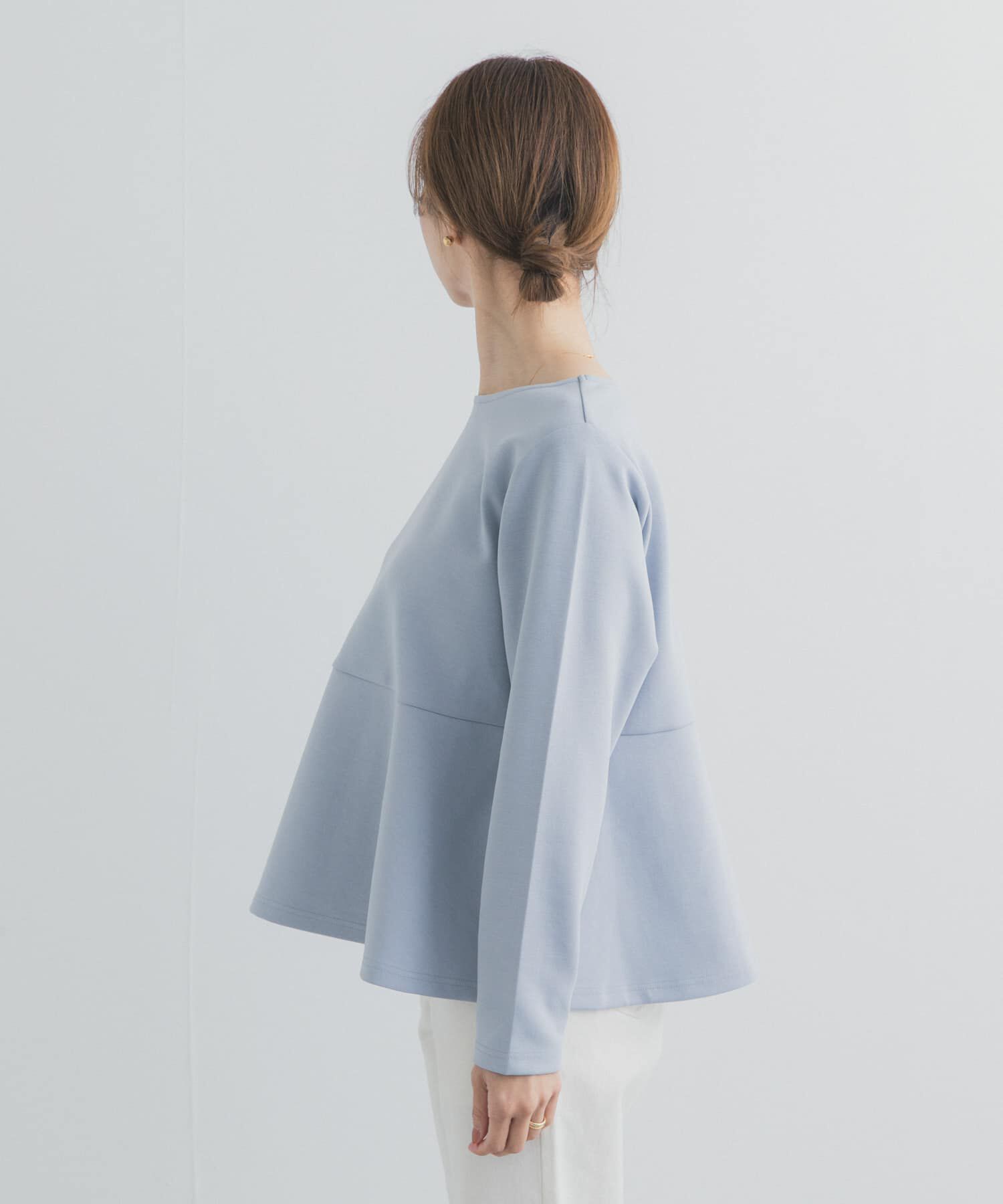 URBAN RESEARCH DOORS「ポンチペプラムプルオーバー」|Tシャツ・カットソー|