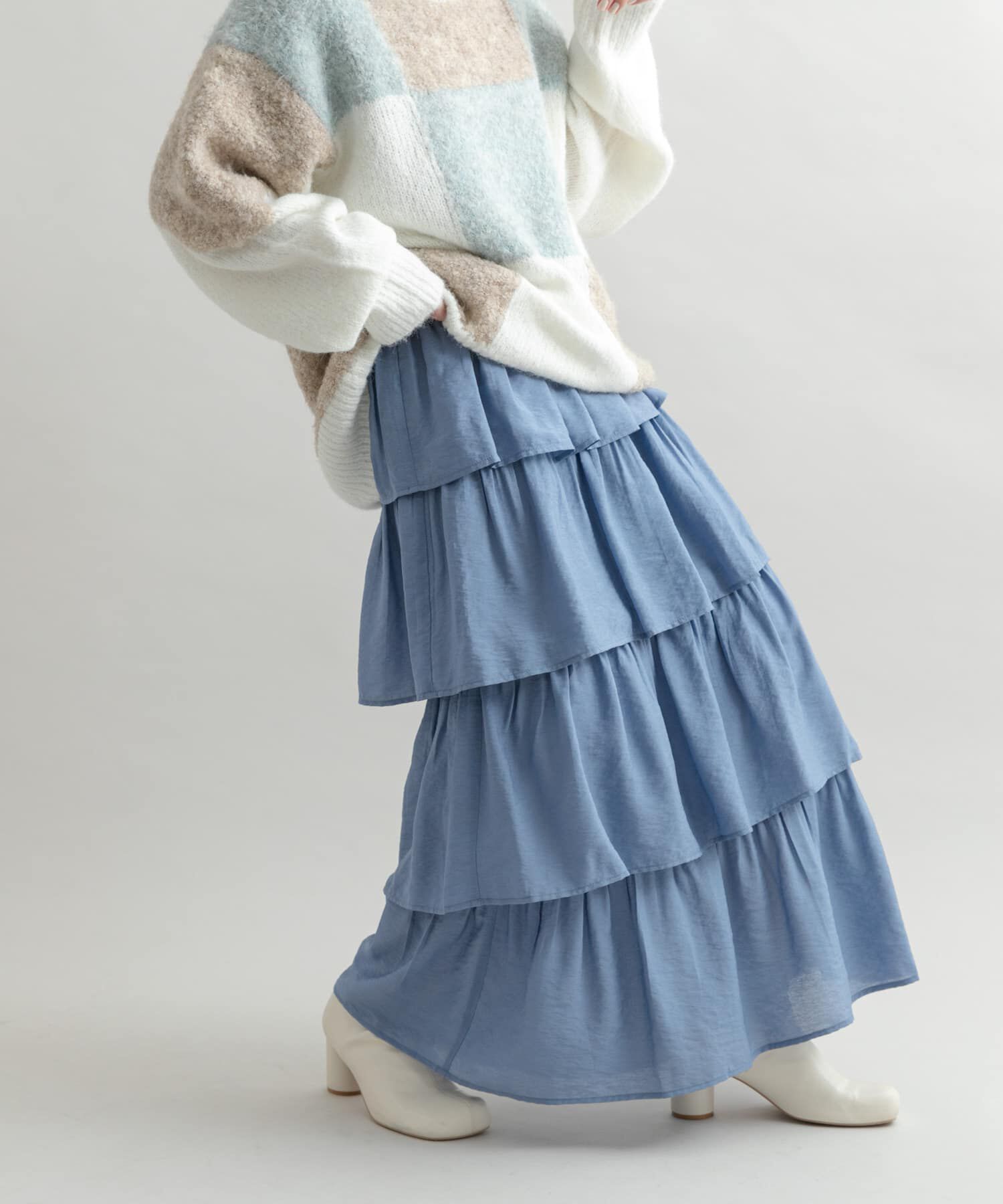  「ティアードスカート」|スカート|