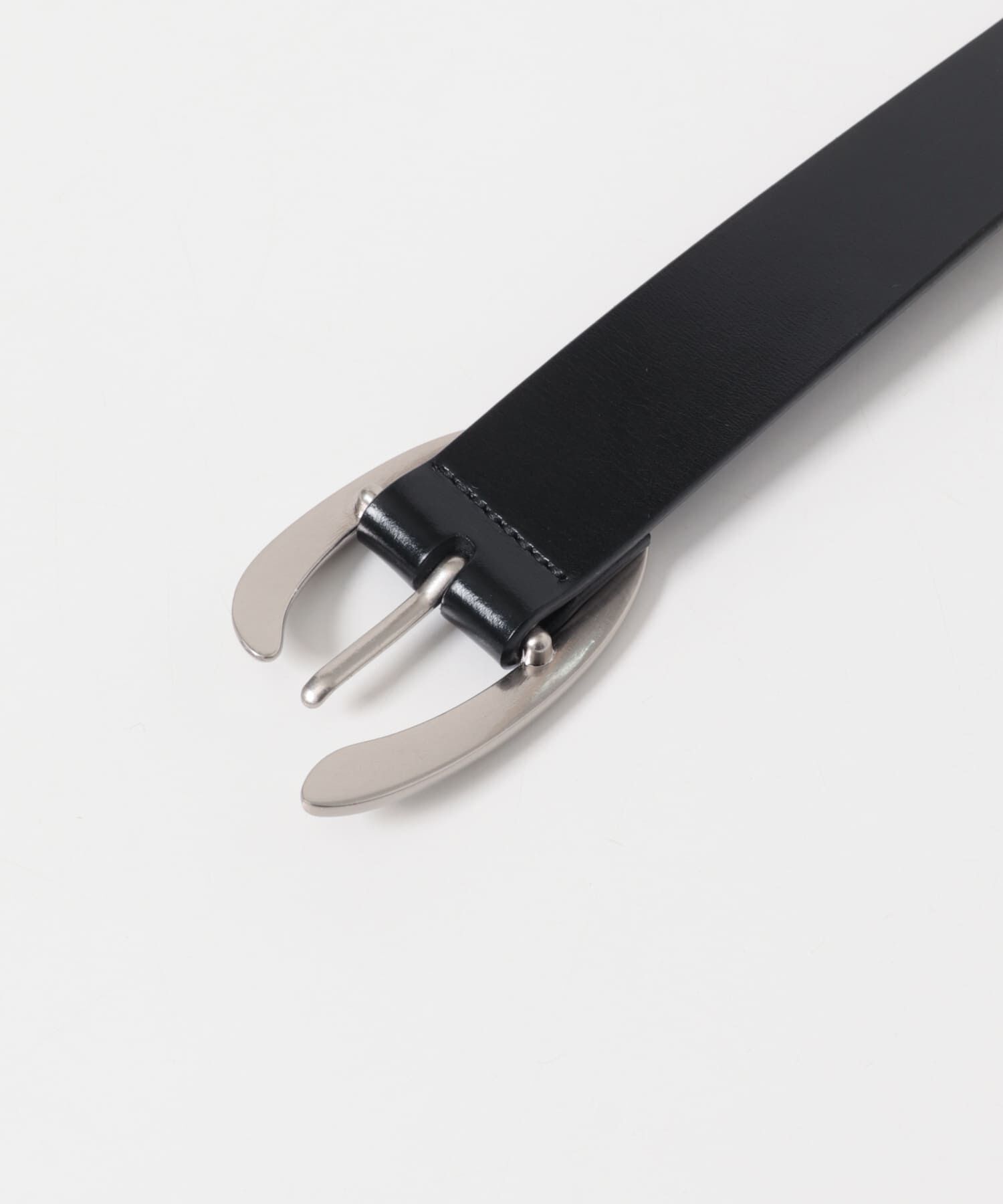  「バックルデザインレザーベルト」|ベルト|