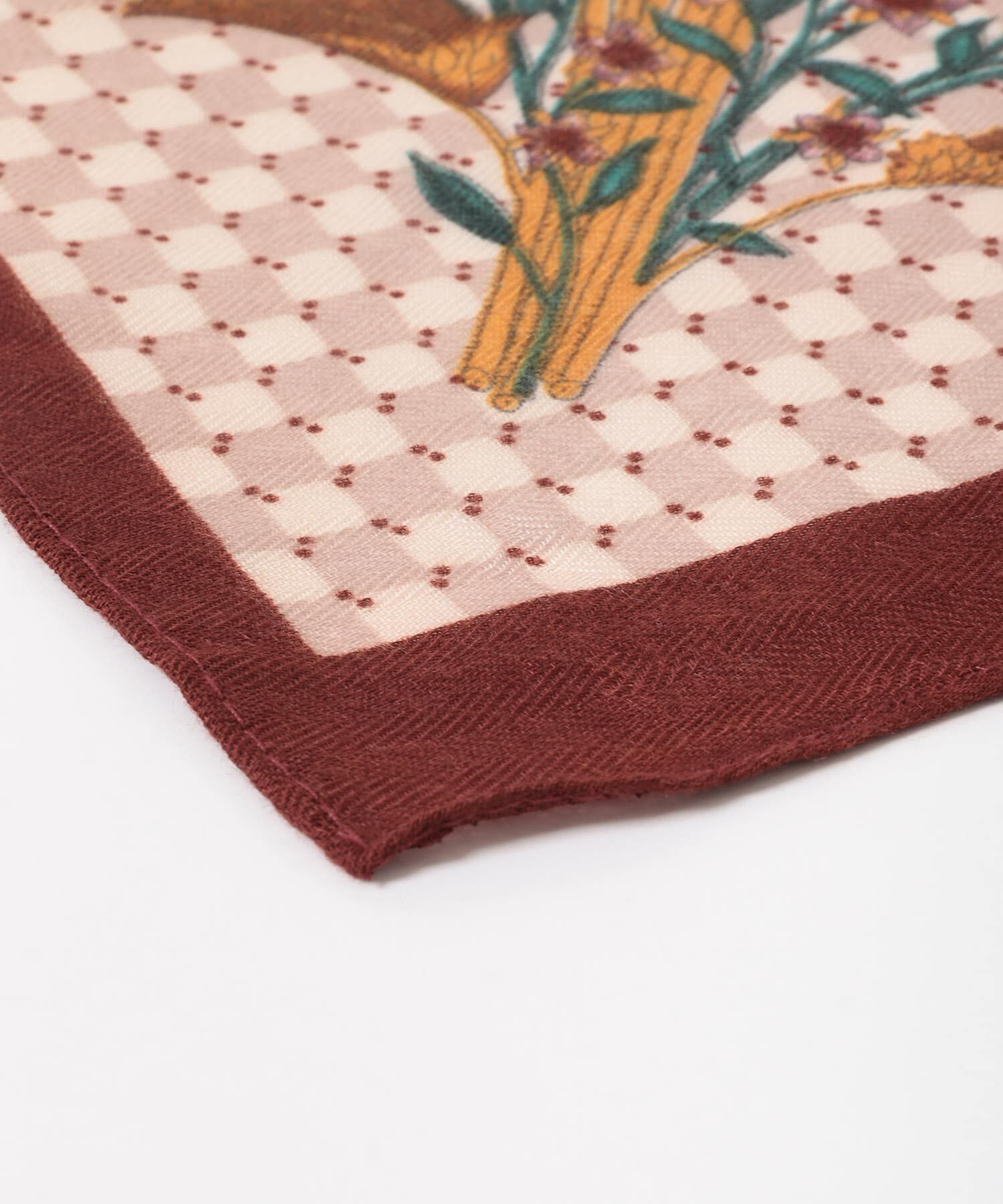  「ヴィンテージフラワースカーフ」|バンダナ・スカーフ|