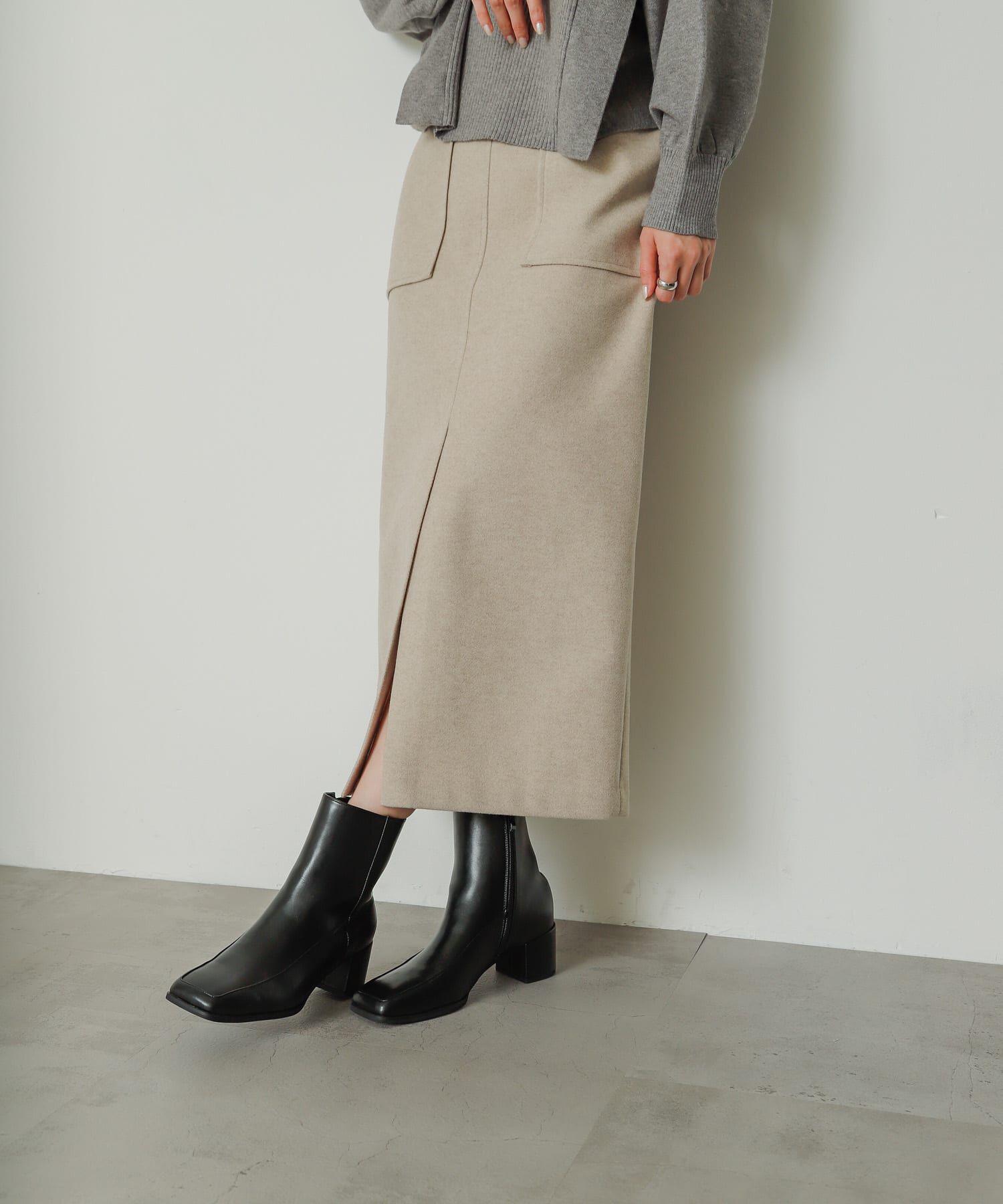 SENSE OF PLACE by URBAN RESEARCH「ワイドスクエアショートブーツ」|ショートブーツ|