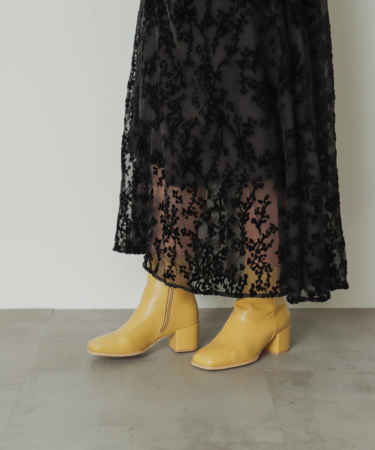 SENSE OF PLACE by URBAN RESEARCH「ワイドスクエアショートブーツ」|ショートブーツ|