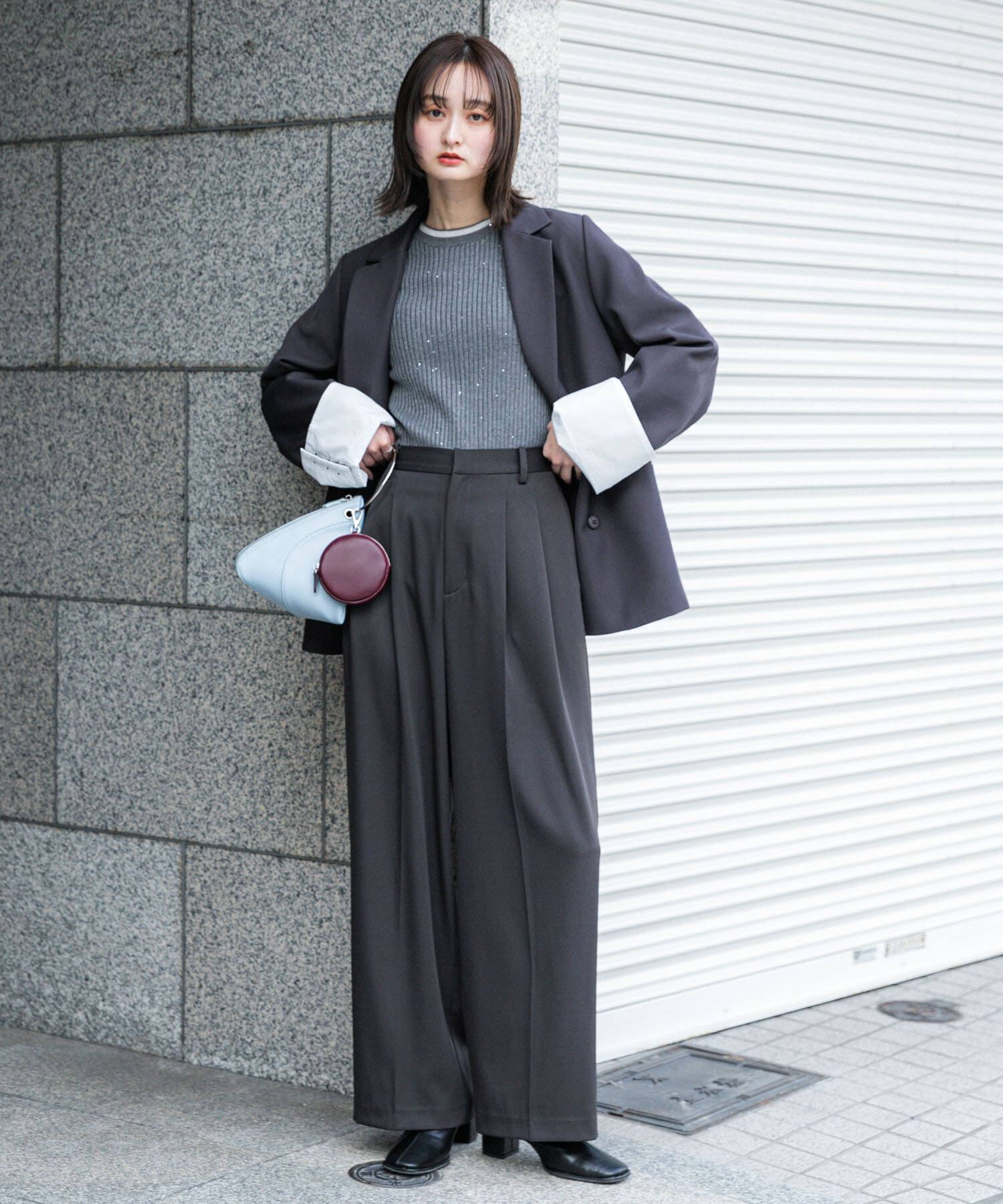 SENSE OF PLACE by URBAN RESEARCH「『消臭』スクエアトウセンターシームストレッチブーツ」|ショートブーツ|