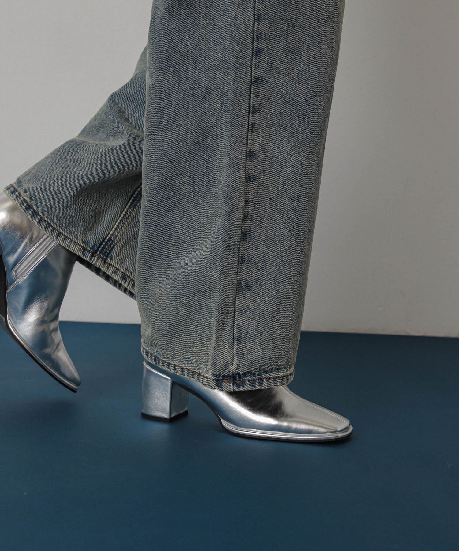 SENSE OF PLACE by URBAN RESEARCH「『消臭』スクエアトウセンターシームストレッチブーツ」|ショートブーツ|