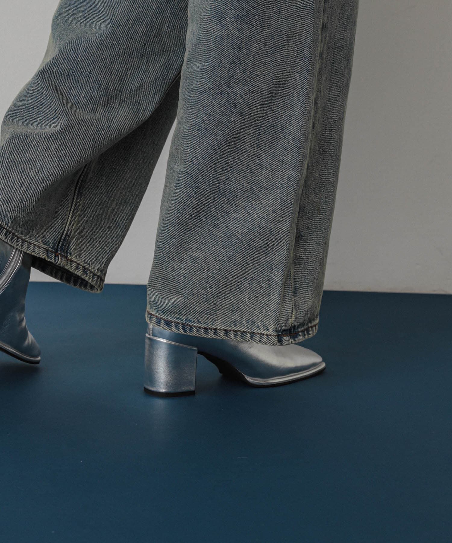 SENSE OF PLACE by URBAN RESEARCH「『消臭』スクエアトウセンターシームストレッチブーツ」|ショートブーツ|