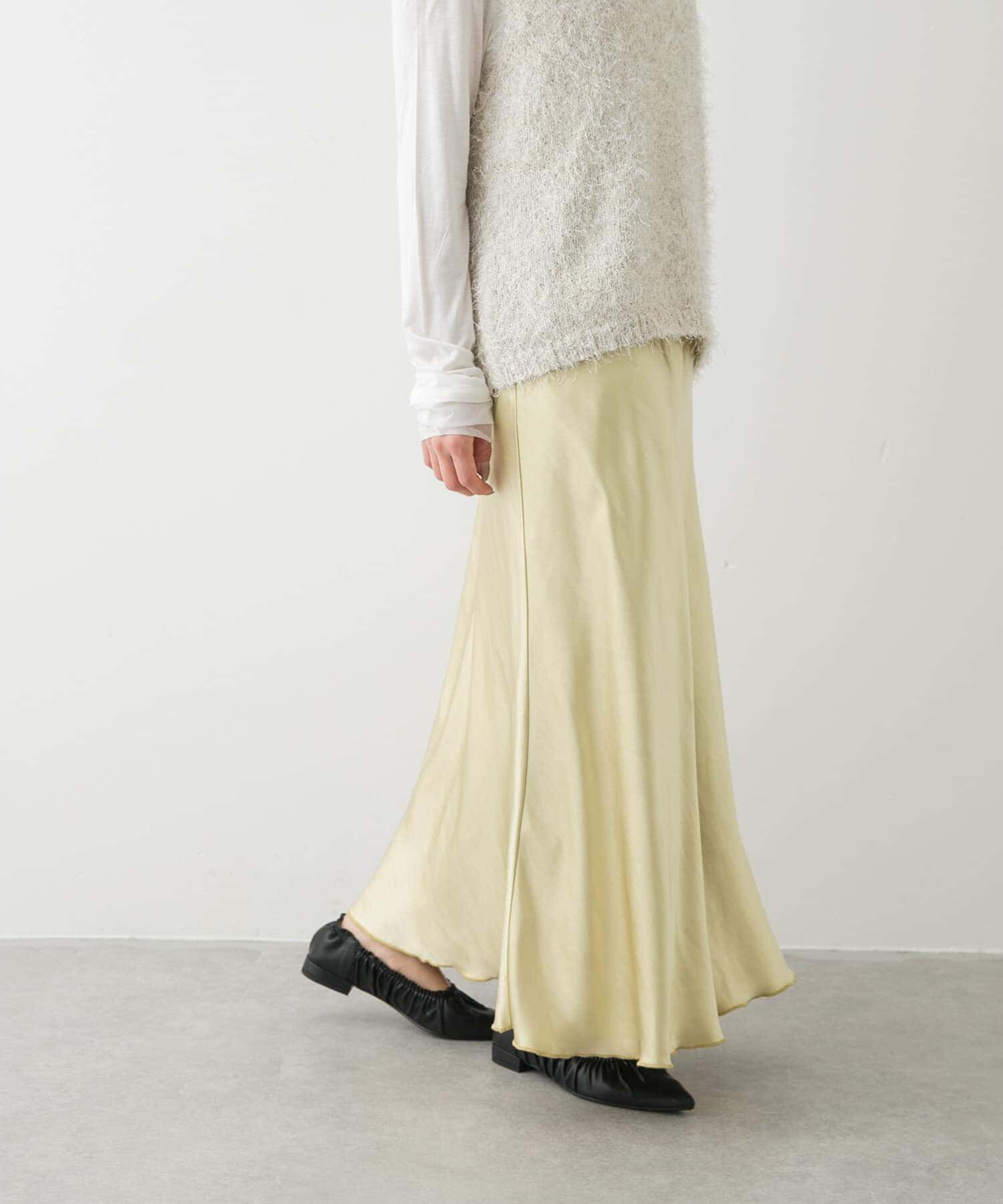 SENSE OF PLACE by URBAN RESEARCH「『一部WEB限定カラー』ナローサテンスカート」|スカート|
