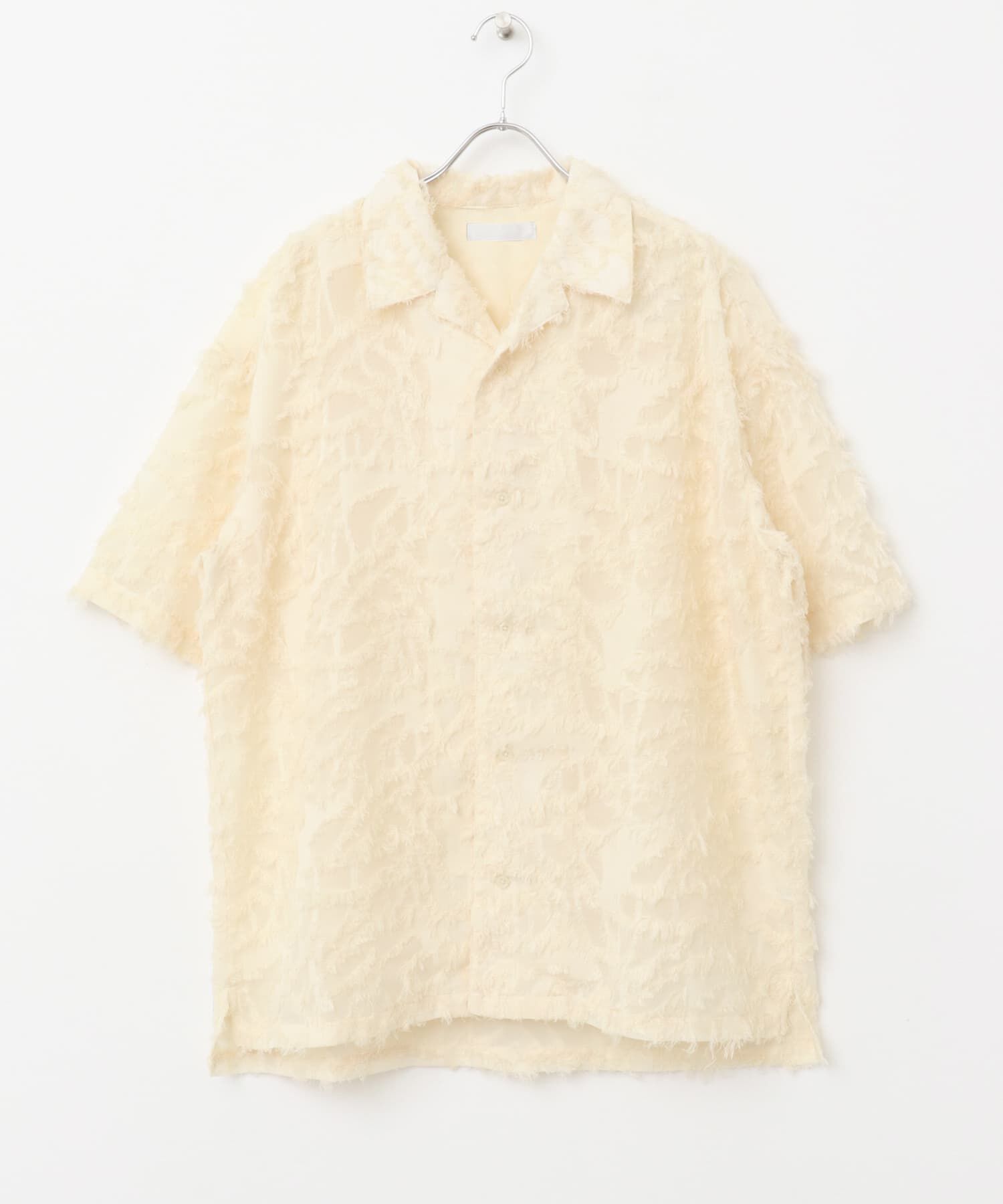 SENSE OF PLACE by URBAN RESEARCH「フリンジジャガードショートスリーブシャツ」|シャツ・ブラウス|