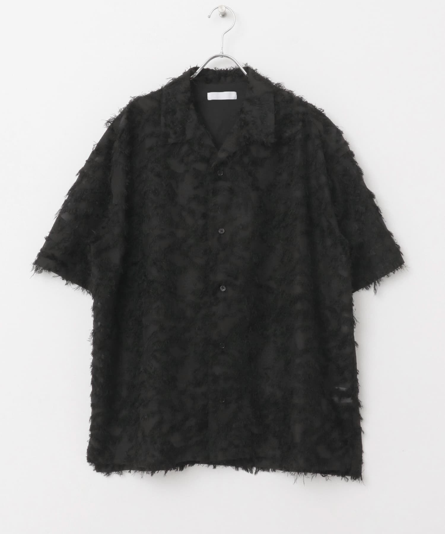 SENSE OF PLACE by URBAN RESEARCH「フリンジジャガードショートスリーブシャツ」|シャツ・ブラウス|