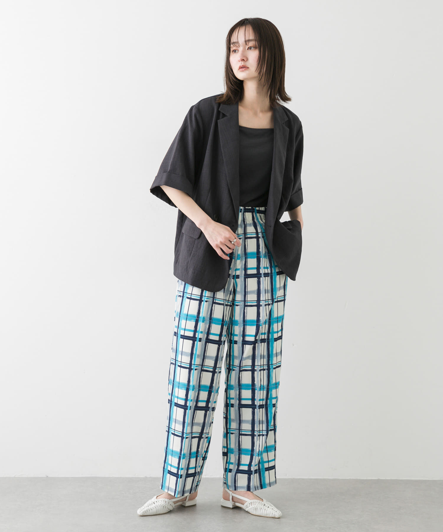 SENSE OF PLACE by URBAN RESEARCH「コードアミポインテッドサンダル」|サンダル|