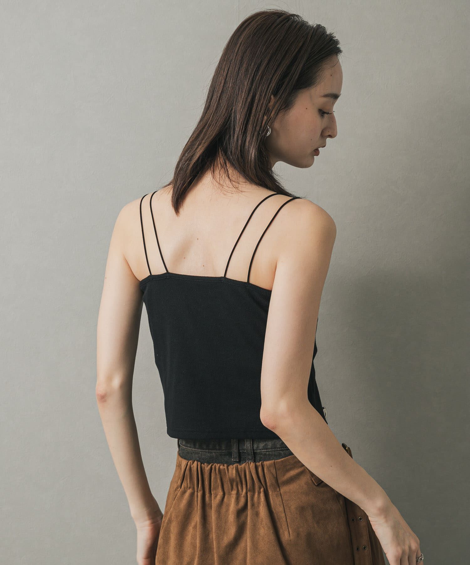 SENSE OF PLACE by URBAN RESEARCH「クロップドカップツキキャミソール」|キャミソール|