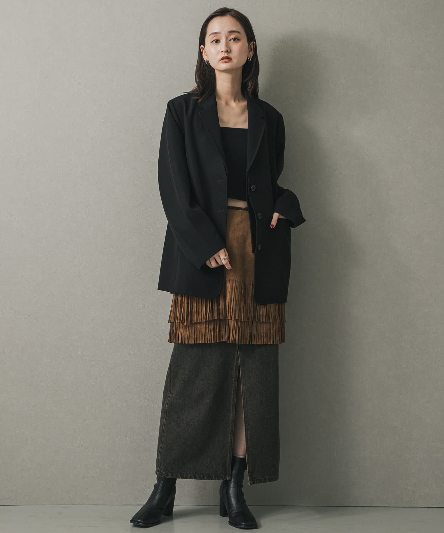 SENSE OF PLACE by URBAN RESEARCH「クロップドカップツキキャミソール」|キャミソール|