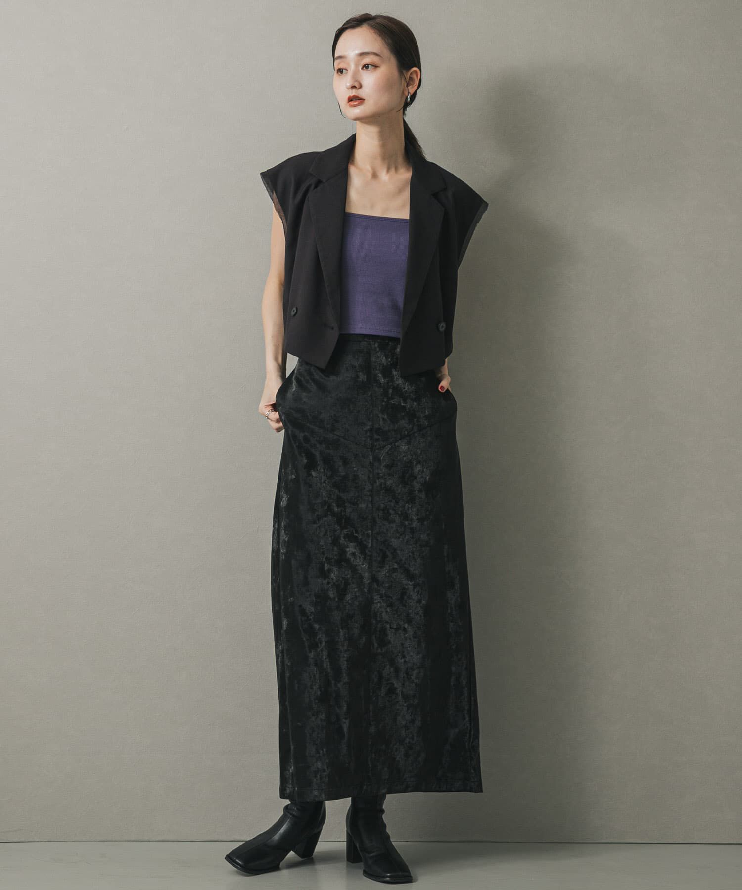 SENSE OF PLACE by URBAN RESEARCH「クロップドカップツキキャミソール」|キャミソール|