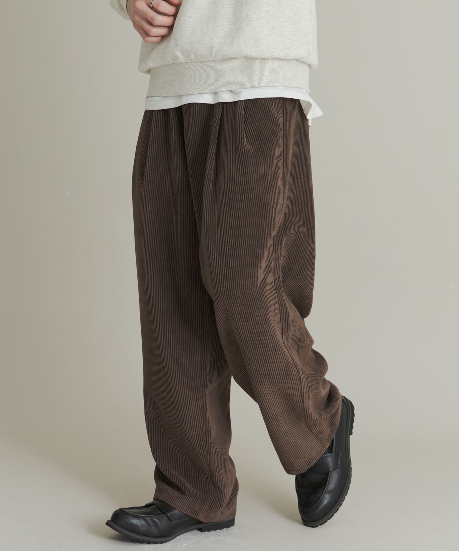 SENSE OF PLACE by URBAN RESEARCH「ウォッシュドコーデュロイワイドパンツ」|その他|