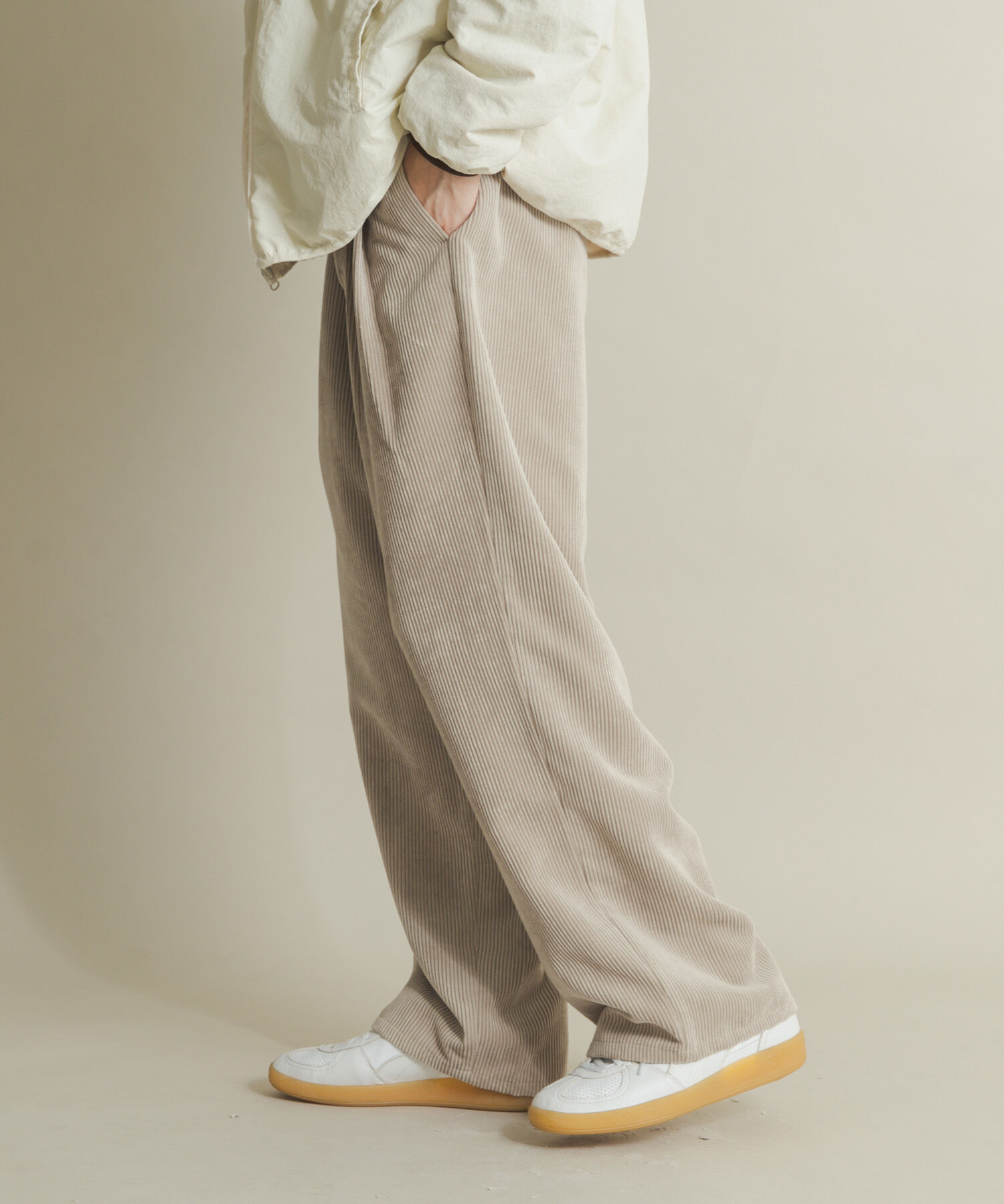 SENSE OF PLACE by URBAN RESEARCH「ウォッシュドコーデュロイワイドパンツ」|その他|