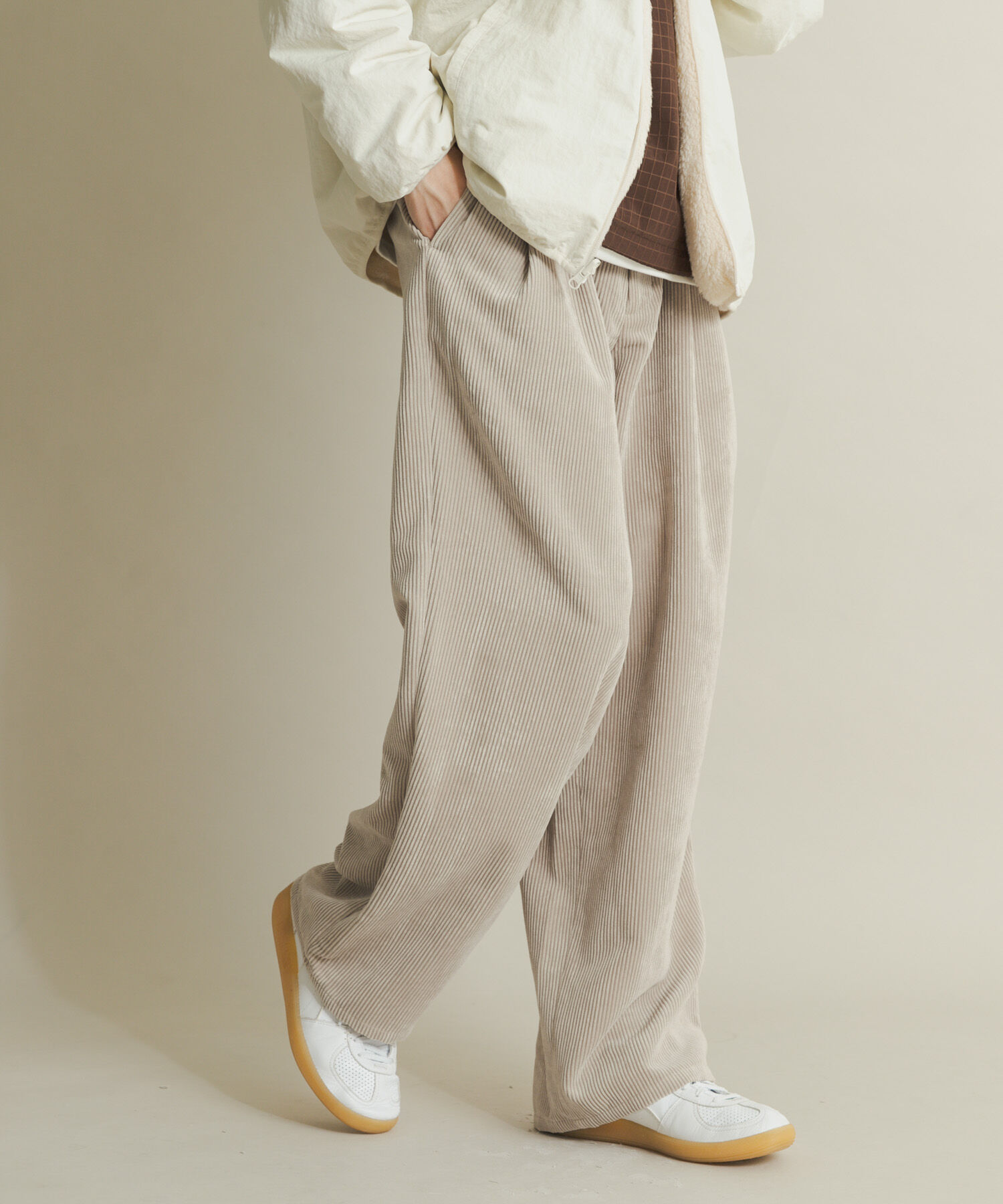 SENSE OF PLACE by URBAN RESEARCH「ウォッシュドコーデュロイワイドパンツ」|その他|