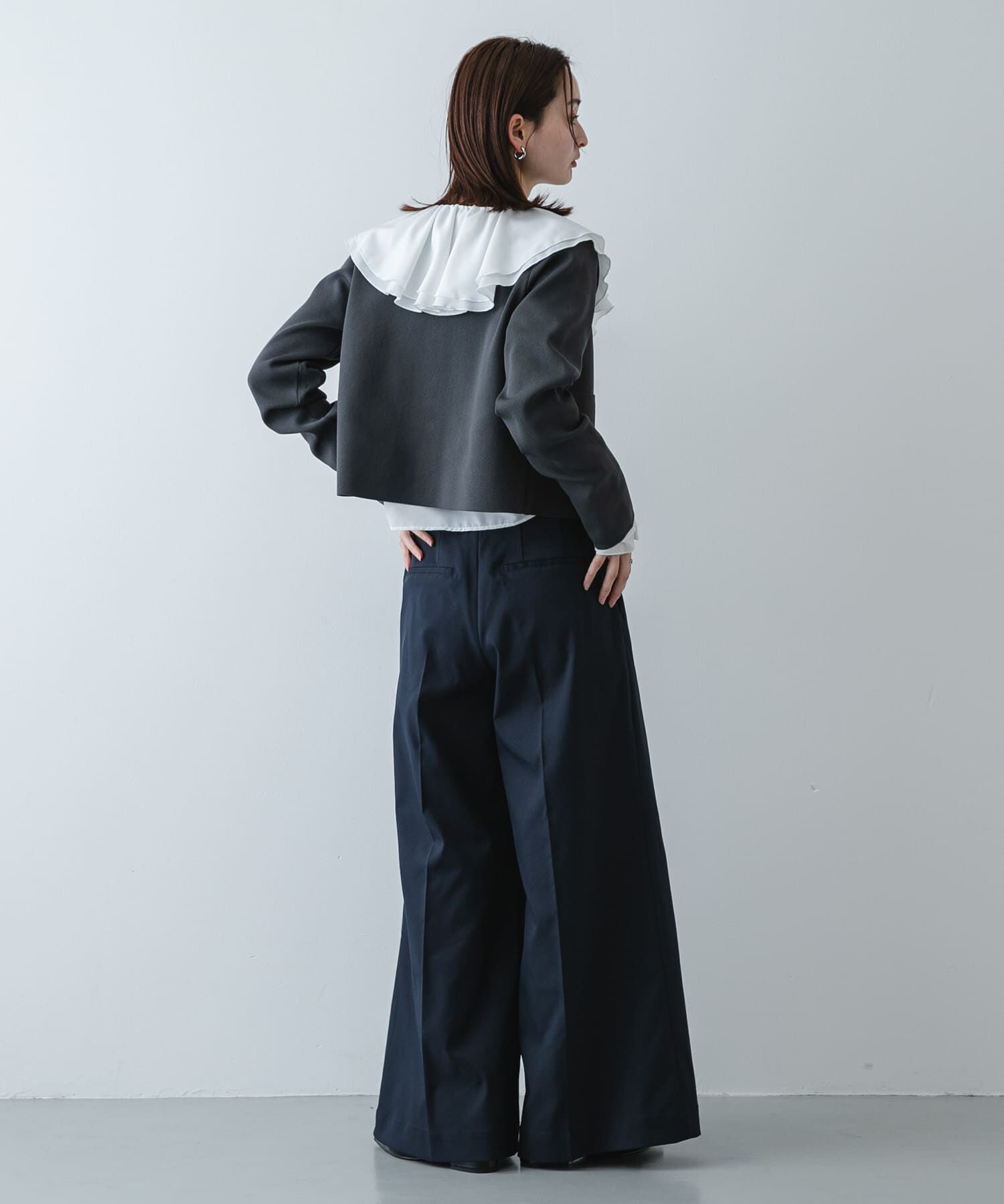 SENSE OF PLACE by URBAN RESEARCH「ラッフルブラウス」|シャツ・ブラウス|