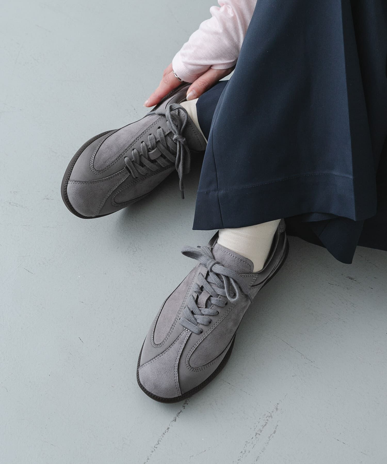 SENSE OF PLACE by URBAN RESEARCH「『抗菌/消臭』コンビジャーマントレーナースニーカー」|スニーカー|