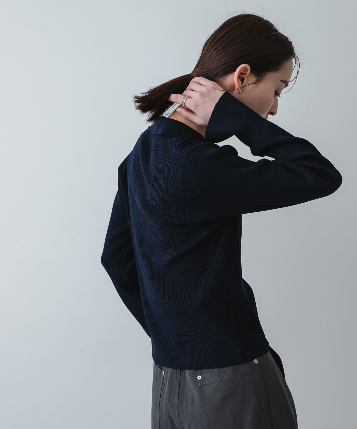 SENSE OF PLACE by URBAN RESEARCH「『一部WEB限定ｶﾗｰ』『洗濯可』ﾒﾀﾙﾎﾞﾀﾝｴﾘﾂｷｺﾝﾊﾟｸﾄｶ 」|カーディガン|