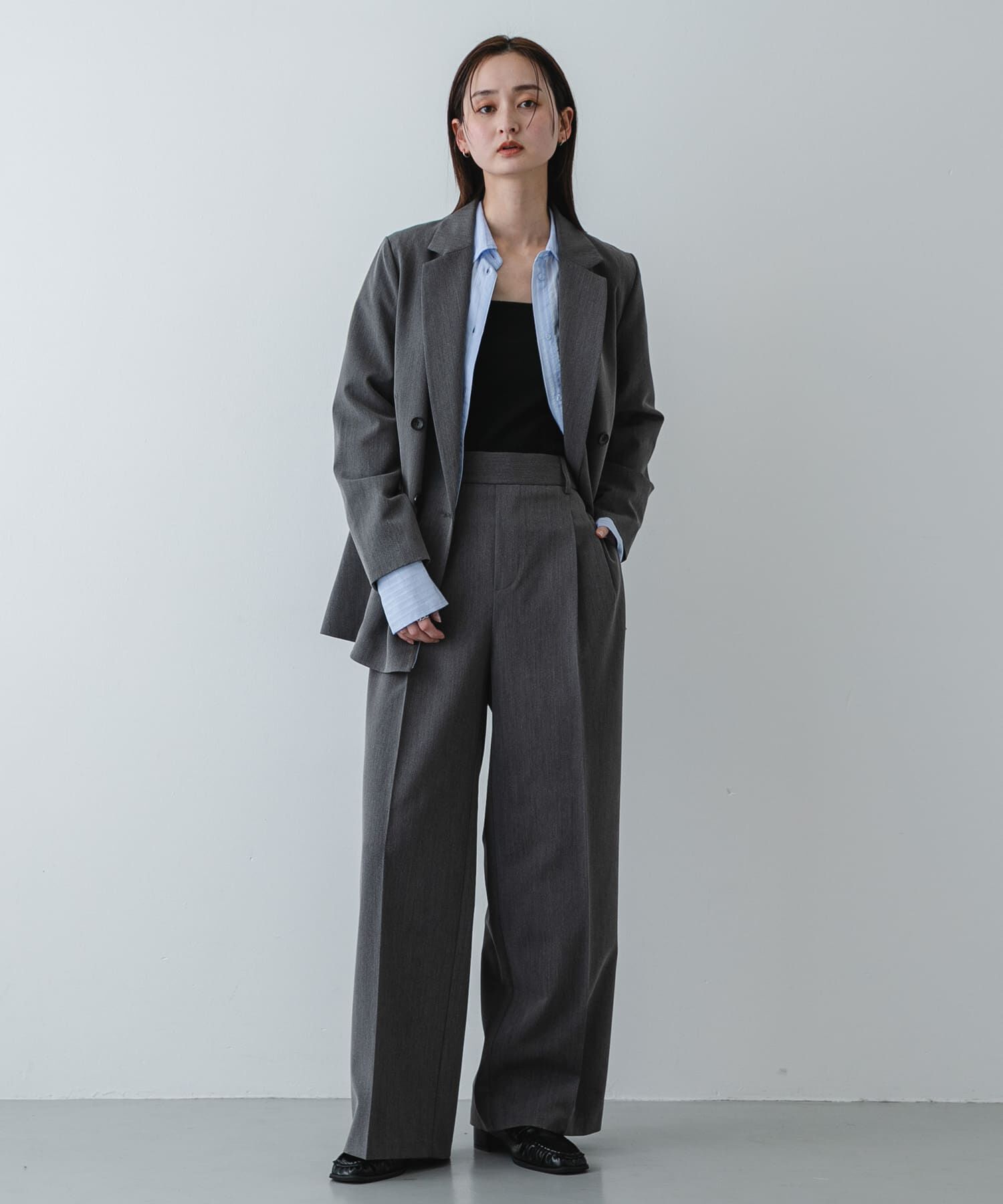 SENSE OF PLACE by URBAN RESEARCH「『XS,TALLサイズ/WEB限定』『イージーケア』ワイドイージーパンツ」|その他|