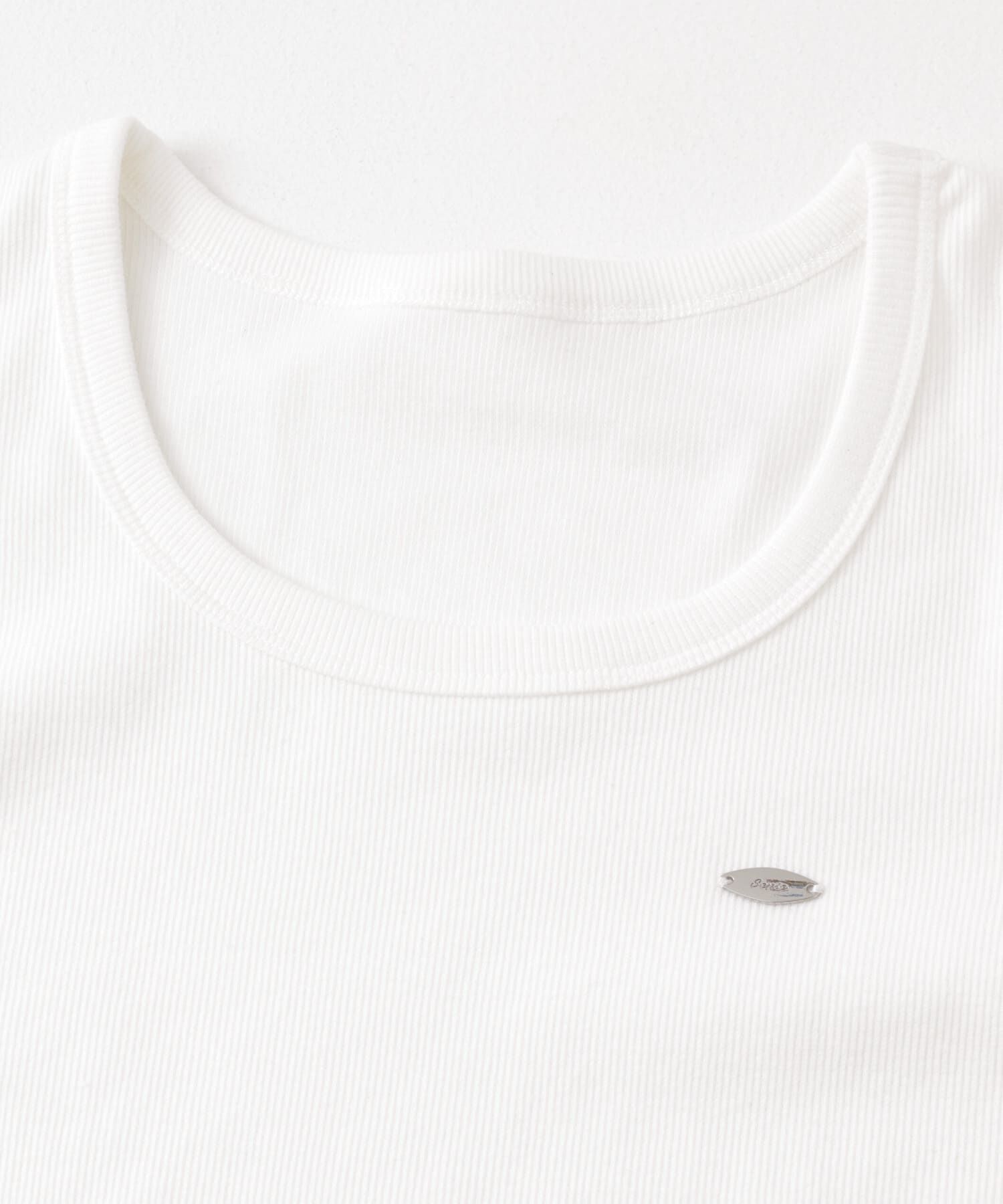 SENSE OF PLACE by URBAN RESEARCH「ラウンドネックリブTシャツ(半袖)」|Tシャツ・カットソー|