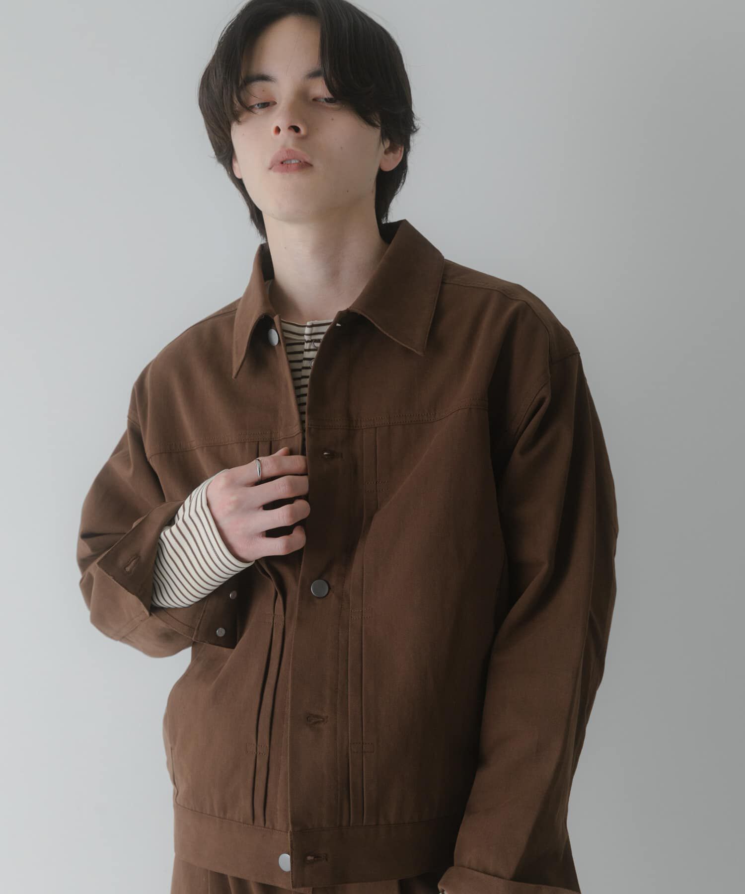 SENSE OF PLACE by URBAN RESEARCH「コットンツイルブルゾン」|ブルゾン・スタジャン|