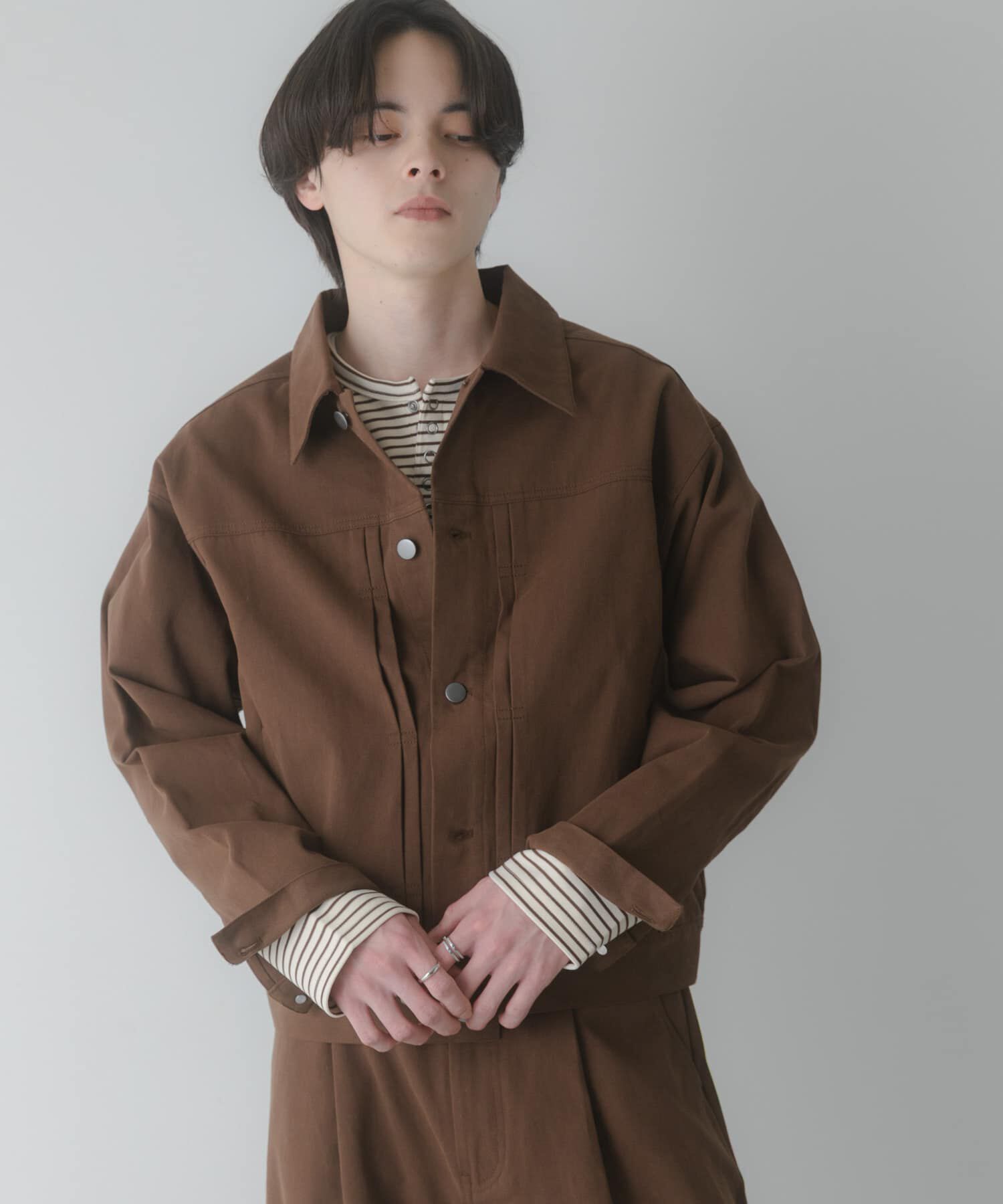 SENSE OF PLACE by URBAN RESEARCH「コットンツイルブルゾン」|ブルゾン・スタジャン|