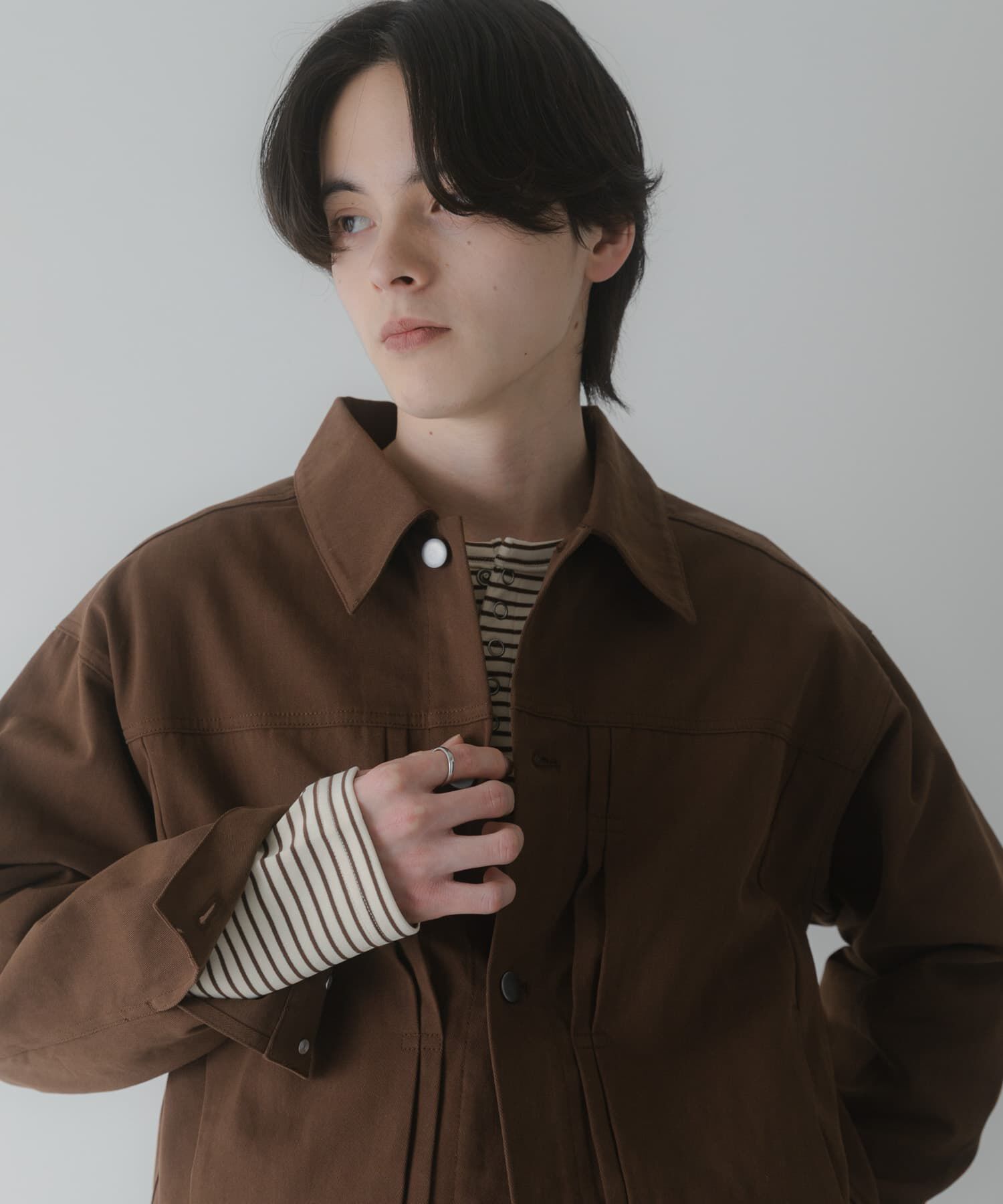 SENSE OF PLACE by URBAN RESEARCH「コットンツイルブルゾン」|ブルゾン・スタジャン|