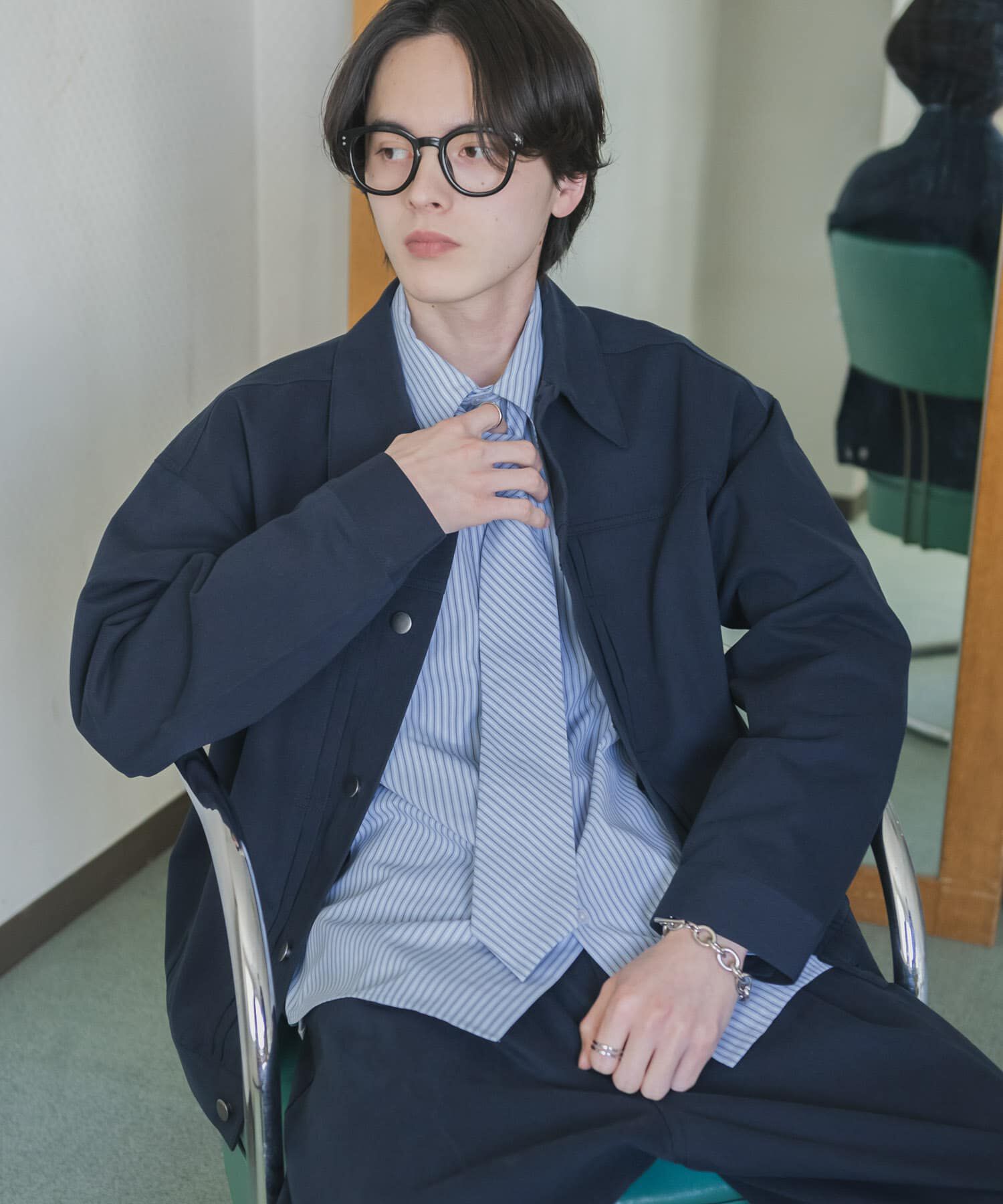 SENSE OF PLACE by URBAN RESEARCH「コットンツイルブルゾン」|ブルゾン・スタジャン|