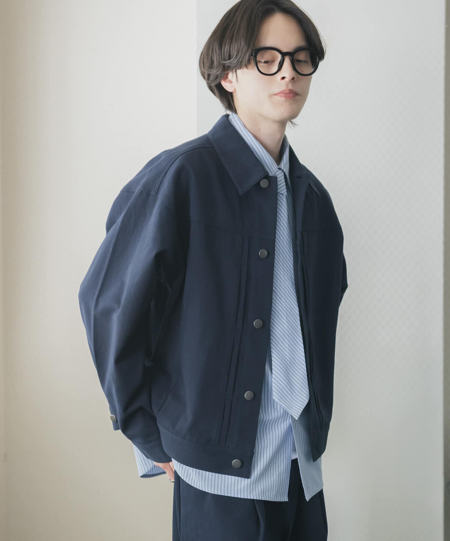 SENSE OF PLACE by URBAN RESEARCH「コットンツイルブルゾン」|ブルゾン・スタジャン|