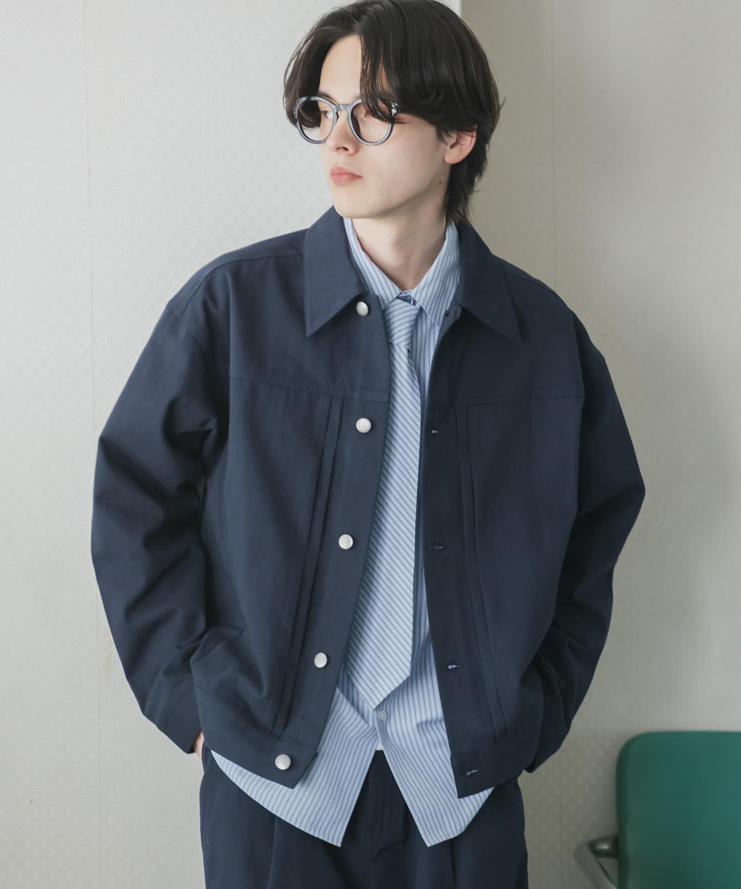 SENSE OF PLACE by URBAN RESEARCH「コットンツイルブルゾン」|ブルゾン・スタジャン|