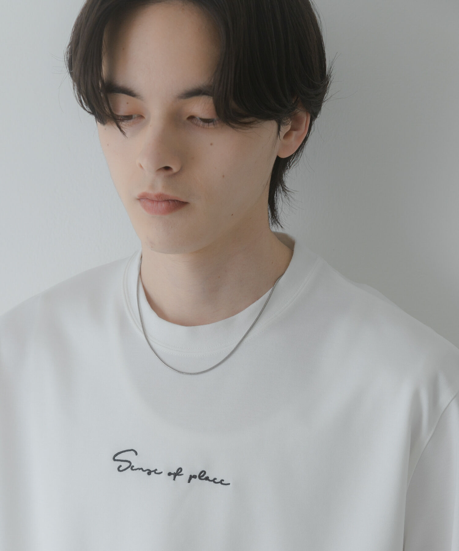 SENSE OF PLACE by URBAN RESEARCH「『一部WEB限定カラー』シシュウポンチショートスリーブTシャツ」|Tシャツ・カットソー|