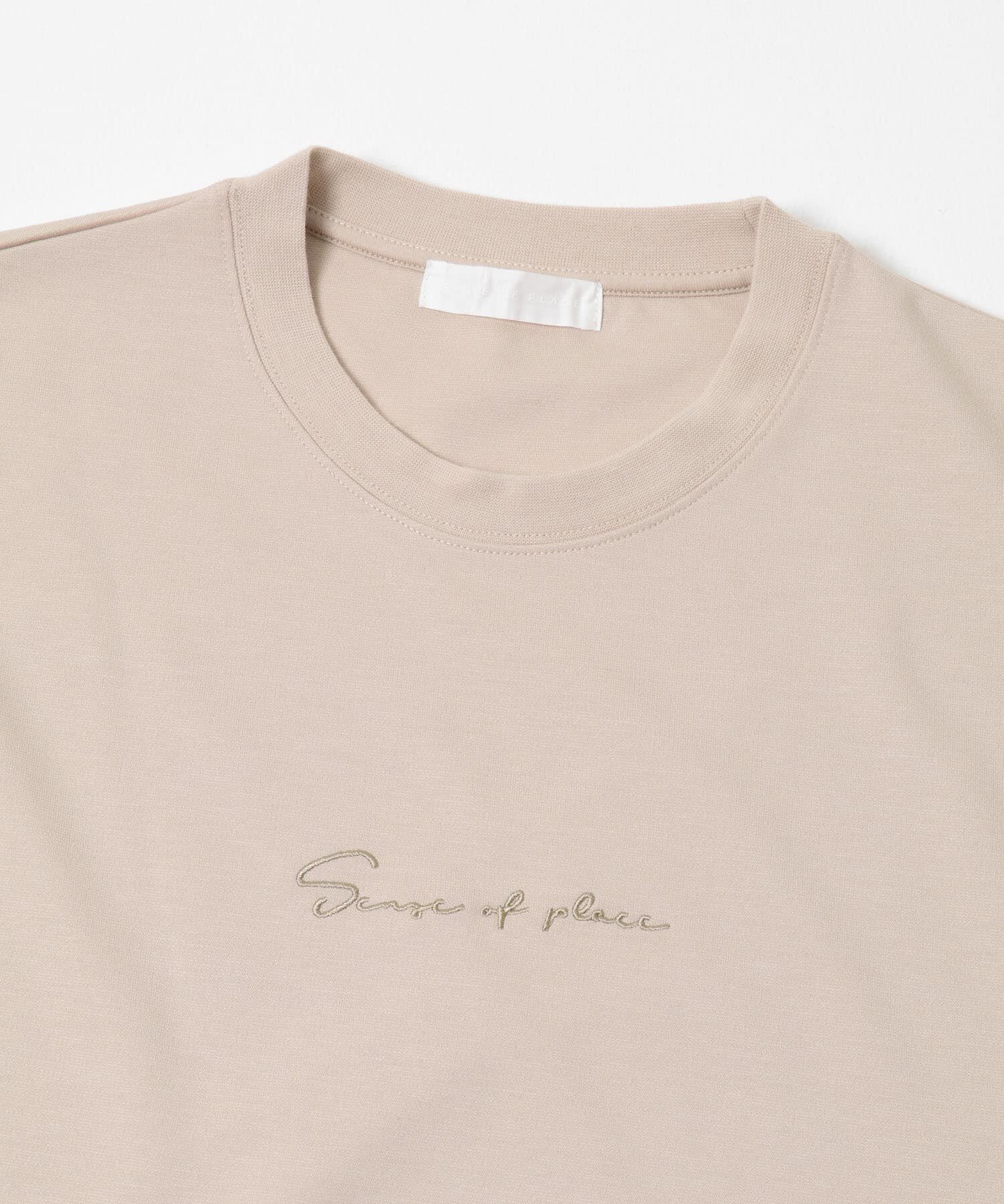 SENSE OF PLACE by URBAN RESEARCH「『一部WEB限定カラー』シシュウポンチショートスリーブTシャツ」|Tシャツ・カットソー|