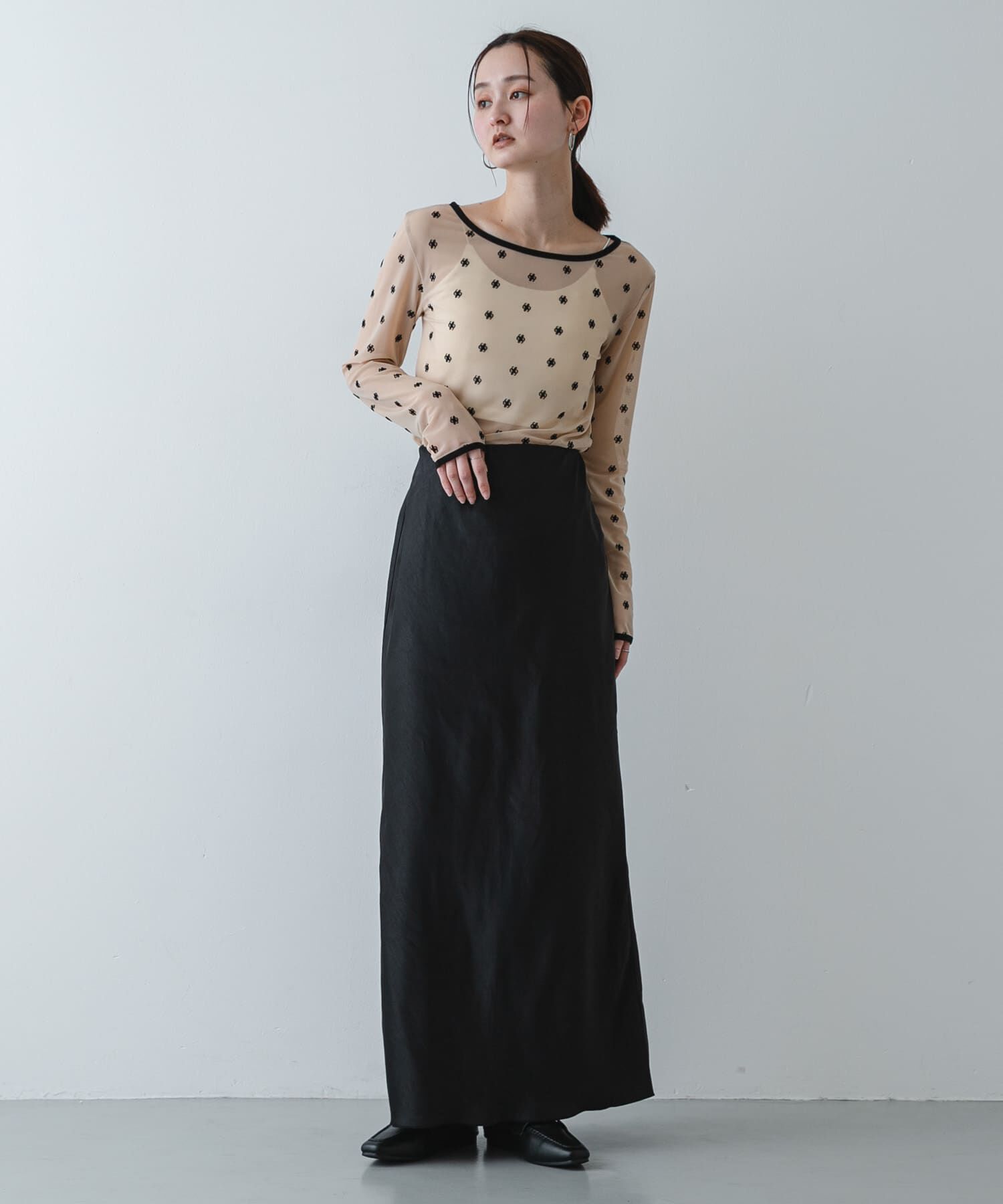 SENSE OF PLACE by URBAN RESEARCH「モチーフシアーカットトップ」|Tシャツ・カットソー|