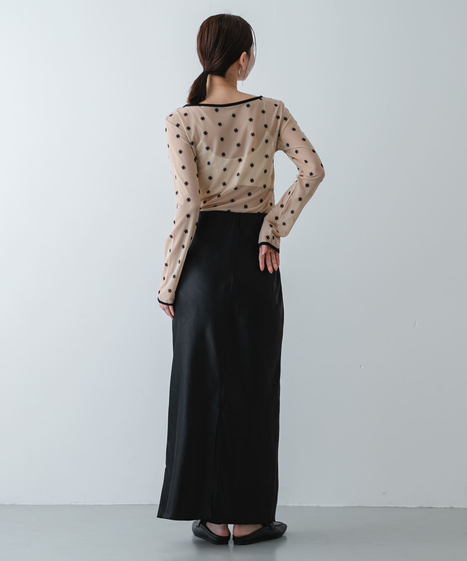 SENSE OF PLACE by URBAN RESEARCH「モチーフシアーカットトップ」|Tシャツ・カットソー|