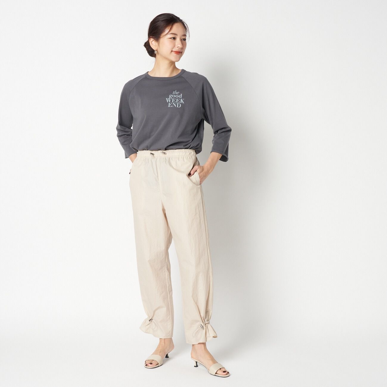 HELIOPOLE「HELIOPOLE LOGO RAGLAN SLEEVE TEE」|Tシャツ・カットソー|