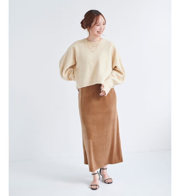 le.coeur blanc「ベロアキャミワンピース」|ワンピース|