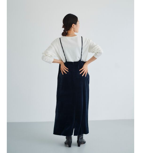 le.coeur blanc「ベロアキャミワンピース」|ワンピース|