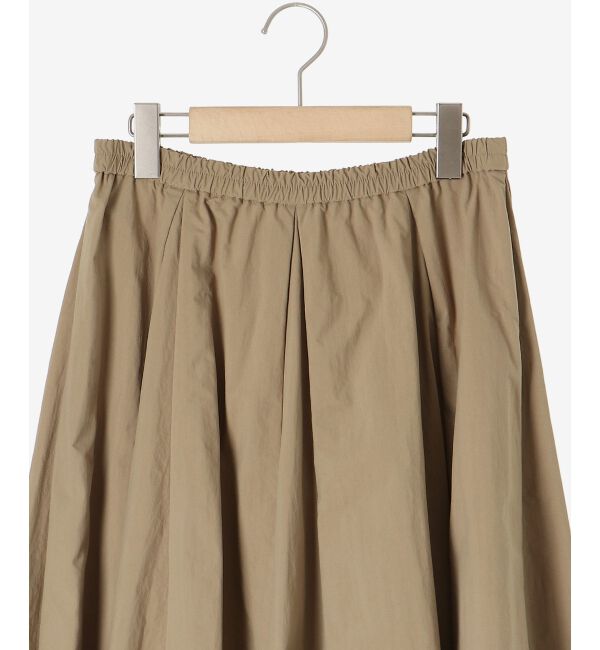 le.coeur blanc「ウエストリボンボリュームロングスカート」|スカート|