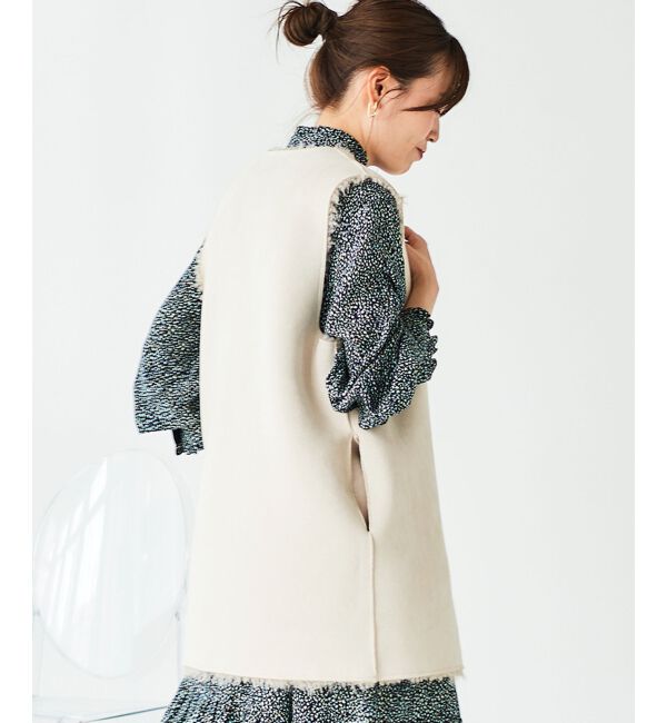 le.coeur blanc「TORRAZZO DONNAエコムートン&times;ボア2wayベスト」|その他|