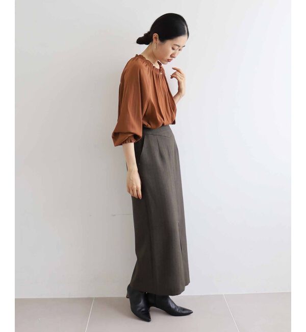 le.coeur blanc「ダブルスリットタイトスカート」|タイト|