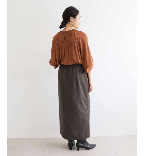 le.coeur blanc「ダブルスリットタイトスカート」|タイト|