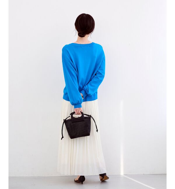  「《WEB限定アイテム》メタルボタンクルーネックカーディガン」|カーディガン|