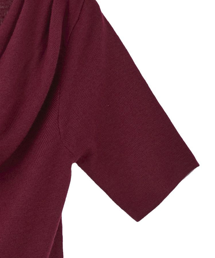 earth music&ecology「ドレープニットプルオーバー」|ニット・セーター|