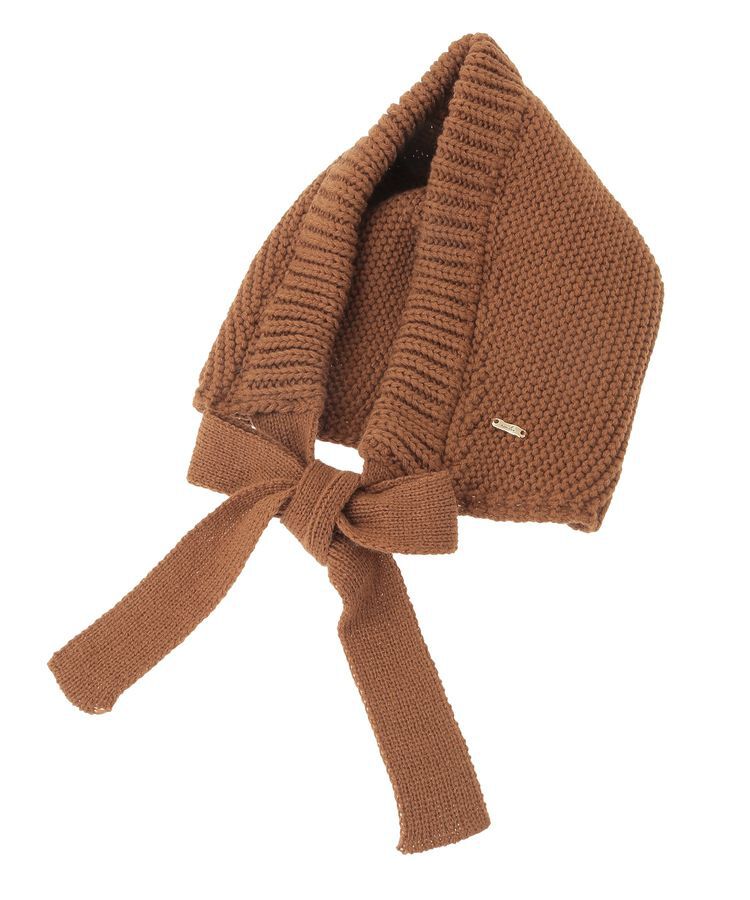 earth music&ecology「プレート付きニットフーディー」|その他|