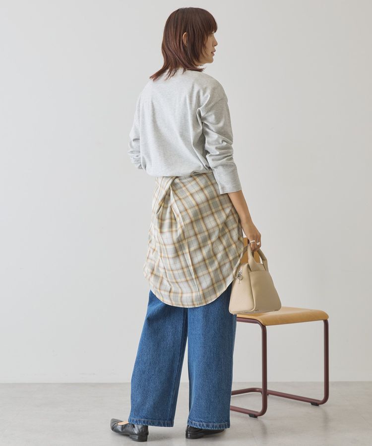 AMERICAN HOLIC「クルーネックスクエアヘムプルオーバー」|Tシャツ・カットソー|