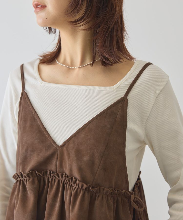 AMERICAN HOLIC「レザーライクビスチェ」|ベスト・ジレ|