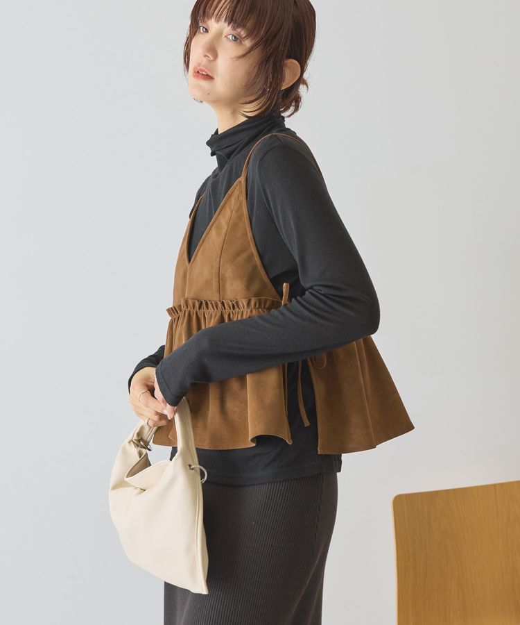 AMERICAN HOLIC「レザーライクビスチェ」|ベスト・ジレ|